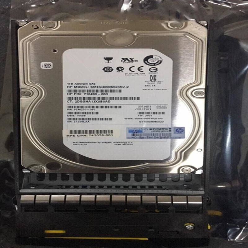 Твърд диск MIDTY 95% за 3PAR M6720 4 TB 3,5 SAS 128 MB 7200 об/мин за вътрешен твърд диск, за сървърен твърд