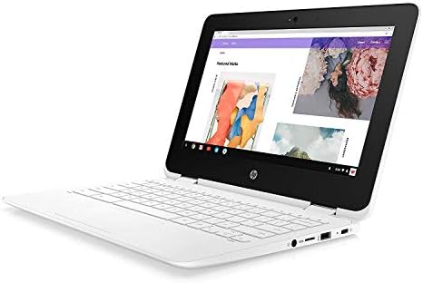 Висококачествен таблет лаптоп HP Chromebook x360 2019 г. с резолюция от 11,6 HD 2 в 1, Intel Celeron N3350 с честота до 2.4