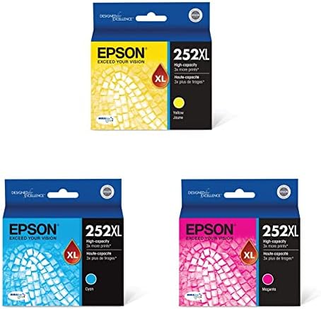 Касета EPSON T252 DURABrite Ultra Ink с висок капацитет за съхранение на лилаво (T252XL320-S) за избраните принтери