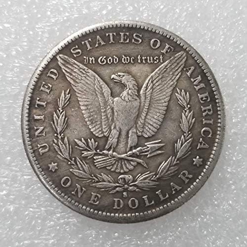 Kocreat Копие 1881-S-Morgan Сребърна Монета с покритие в щатски долари-Реплика на Стара Оригинална Сувенирни монети до Морган,