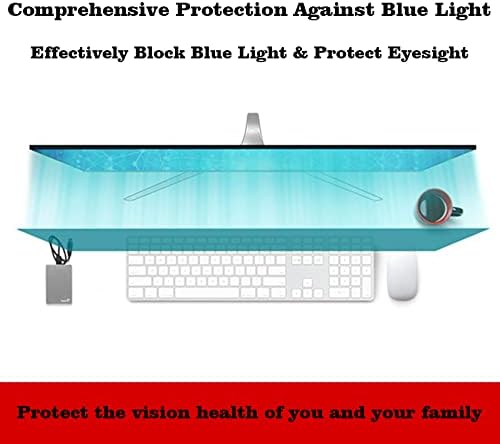Защитно фолио за екрана със защита от синя светлина за телевизори с диагонал на 75-85 см - Антибликовый Сверхчистый