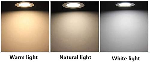 OKLUCK Ултратънък Енергоспестяващ-Вградени лампа КОЧАН с Регулируем ъгъл на Наклона, Висока Ефективност на осветление, Led-Вградени