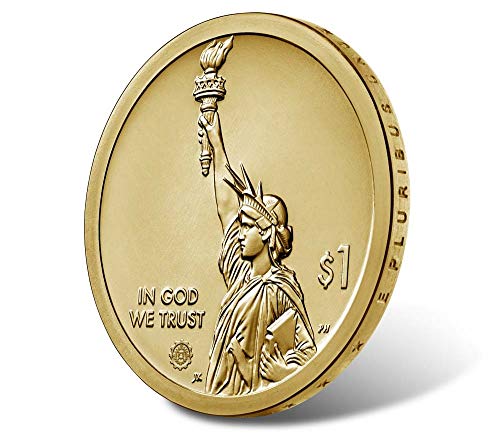Набор от монети American Innovation 8 2019 P, D Монети с номинална стойност от 1 долар на Монетния двор във Филаделфия