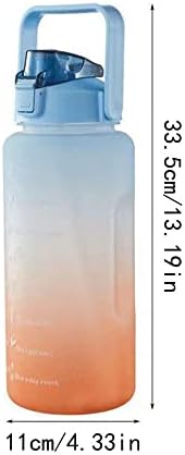 BYBYCD Бутилка за вода Без Мирис Чайник Преносим Голям Капацитет в два цвята Мъкна Чаша (Розов)