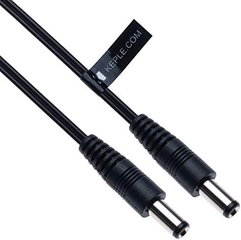 Удлинительный захранващия кабел dc конектор 2.5 мм / 5.5 мм от мъжете на мъжа 0,5 м / 1,6 метра Штекерный Жак
