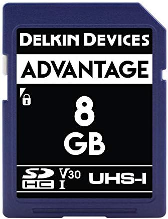 Карта памет Delkin Devices 64GB Предимство SDXC UHS-I (V30) (DDSDW63364GB)