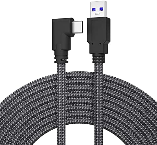 Кабел TPLTECH Линк за зареждане на Oculus Quest 2, кабел USB 3.0 тип A-C, Съвместим с кабел за свързване на слушалки