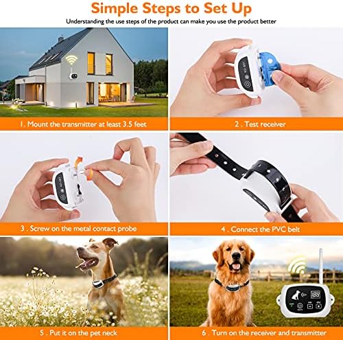 Безжична Огради за кучета BHCEY, Безжична система за Огради за кучета 2022, Електрическа Система за ограничаване на съдържанието