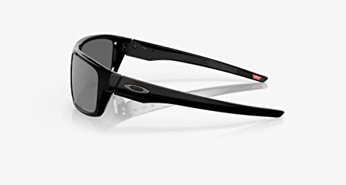 Слънчеви очила Oakley Drop Point Полиран Черен цвят с Черни лещи Prizm + Стикер