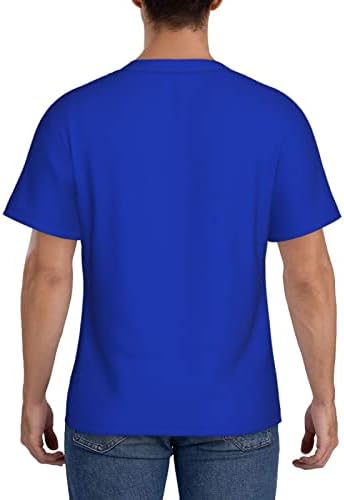 Мъжки t-shirt ASFRSH Chase Елиът 9 с кръгло деколте, Облегающая Спортна Тениска с къс ръкав и Класически принтом