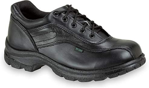 Мъжки работни обувки-oxfords Thorogood Soft Streets Double Track от висококачествена черна кожа с комфортен