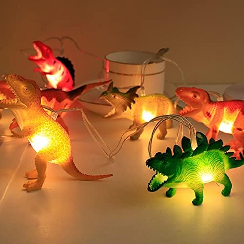 Струнни инструменти осветителни Тела, с Живи Динозаври 10LED На Батерии Страхотна Тема осветителни Тела за Спалнята