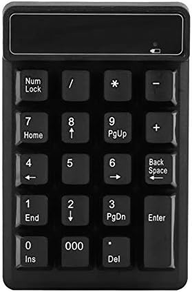 Цифрова клавиатура Bluetooth, 19 Клавиши Преносима Безжична Цифровия панел Bluetooth Numpad за лаптоп, интернет връзка по
