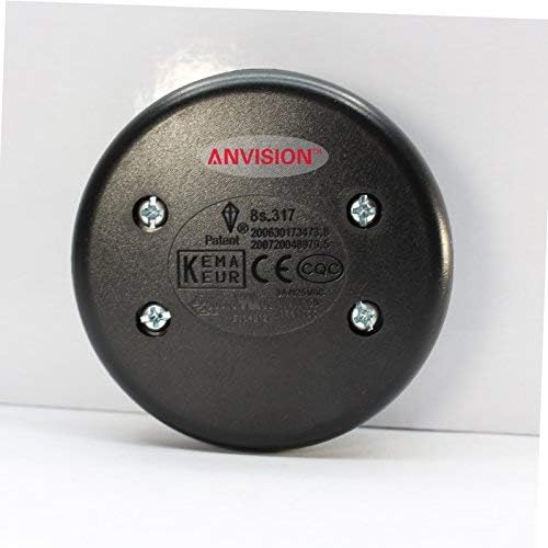 ANVISION 3-Pack Black на AC 100-250 Вграден Етаж ключа за лампата на крак на педалите с притискателния бутон