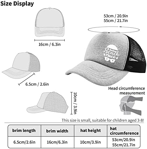 Бейзболна шапка на Плажната бейзболна шапка на Младежки Шапка за Момчета Модни Плажни Шапки с сенника за Лице