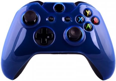 Предна Защитна капачка / Калъф за Безжичен контролер Xbox ONE Прозрачно Син цвят