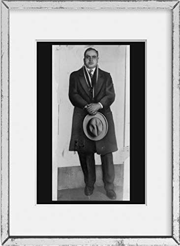 БЕЗКРАЙНИ СНИМКИ Снимка: Ал Капоне | Портрет | 1928 | Исторически възпроизвеждане на снимки | Историческо стенно изкуство