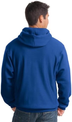 Мъжки пуловер в тежка категория SPORT-TEK С качулка