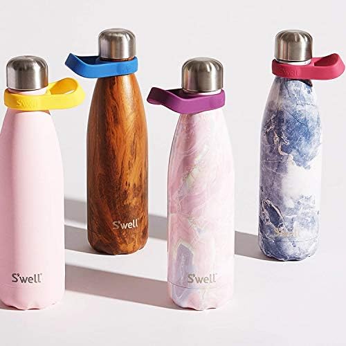 Дръжка за чаши S ' well Travel - сив - Подходящ за бутилки с капацитет от 12 унции, 16 мл и 20 мл - Лесен начин да го носите
