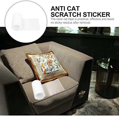 Ролка лента PATKAW Cat Стикер от Надраскване за котки Anti Scratch на Лепкавите Лапи Anti Scratch 1