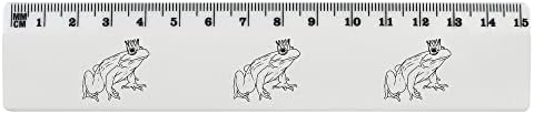 Azeeda Принц жаба, 30 см (12 инча), Бяла Пластмасова линия (RL00061099)