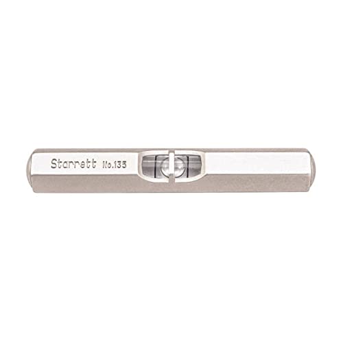 Джобен ниво Starrett с основен флаконом - идеален за механични цехове и инструментални помещение - Дължина 2-1 / 2 инча