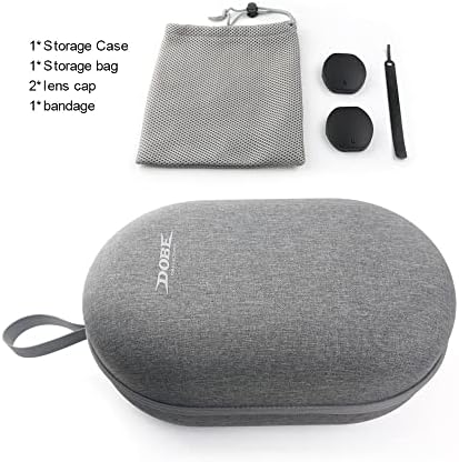 Съвместим Калъф за Носене PS VR2 Твърд Пътен Калъф Защитно Чанта За Съхранение на Химикалки виртуална Слушалки Слот Аксесоари