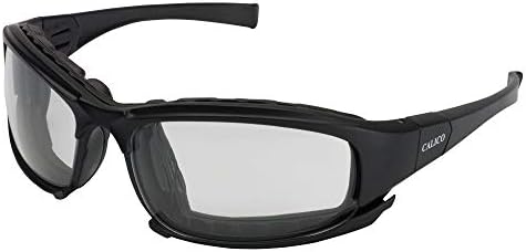 Защитни очила KleenGuard Calico V50 (25674), Фарове за лещи с Кехлибарен цвят, Взаимозаменяеми каишка на виске / главата,