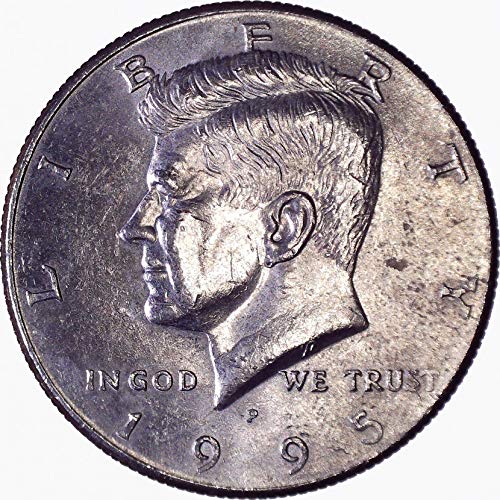 1995 Rv Кенеди Полдоллара 50 цента На Около необращенном формата на