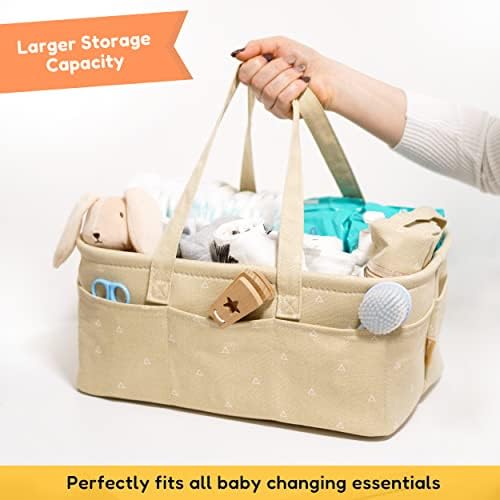 Органайзер за детски Памперси StarHug - Кошница за Бебе душ | Голяма кошница за багаж в Детската градина, за Пеленального