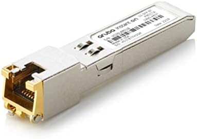 Радиостанцията Aruba 1 rj-45 Gigabit SFP за медни съединения Ethernet категория 5e на разстояние до 100 метра (R9D17A)