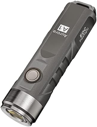 RovyVon A1 USB C, Акумулаторна батерия EDC Фенерче 650 Лумена Супер Ярък Уличен Мини-Ключодържател-Фенерче