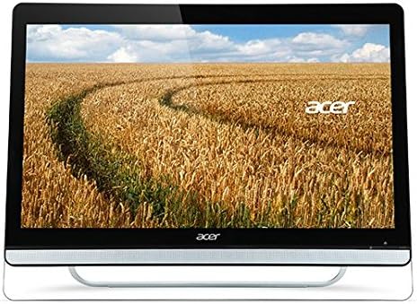 LCD монитор Acer UT0 UM.WW0AA.004 с диагонал на екрана 21,5 инча, Черен / Сребрист