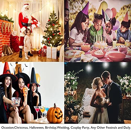 visesunny Красива Дъга Везни Русалка, Подложка за Коледната елха, Украса за празничната партита, Селска Къща, Голяма Поставка за Дърво, Постелки за Коледа, Хелоуин, Ден н