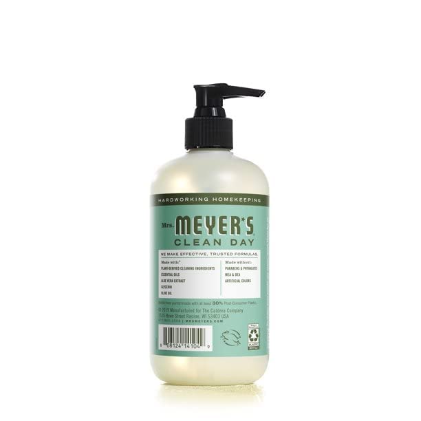 Течен сапун за ръце MRS. MEYER'S CLEAN DAY 3 Опаковки с различни аромати, Лимонена Върбинка, Лавандула, Босилек