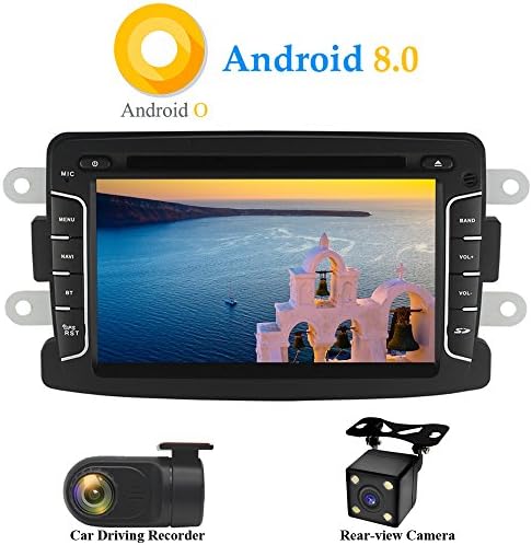 XISEDO Android 8,0 1 Din 7 Автомобилна Стерео Авторадио RAM 4G ROM 32G Главното Устройство Автомобилното Радио GPS Навигация за Dacia Sandero/Renault Duster/Renault Captur/Lada визуален контрол 2 (с резерв
