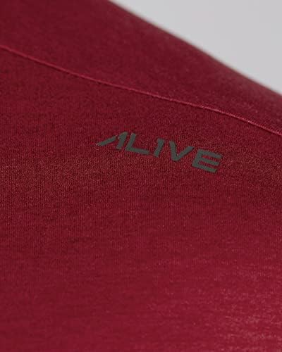 Alive Мъжка Риза с качулка Performance, Тениска с качулка с Дълъг Ръкав, Лек Топ, Градинска Облекло за Практикуване на Риболов