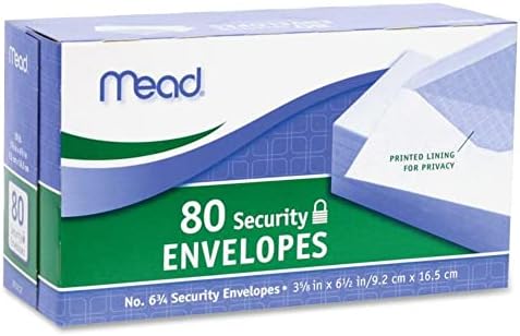 Защитни пликове Mead №10, 40 броя (75214), опаковка от 2 = 80 пликове