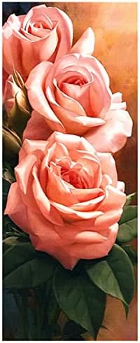 Голяма Диамантена Картина Розова Роза по Номера Комплекти, екстремни 5D Диамантени Точки Пълна Квадратна Бормашина