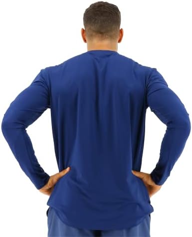 Мъжки солнцезащитная тениска TYR Performance с дълъг ръкав UPF 50+