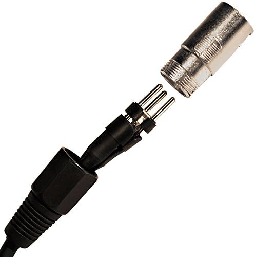 СЕИЗМИЧЕН ЗВУК - SAXLX-100 - 100' Жълт микрофон кабел XLR за мъже и XLR за жени - Балансиран пластир кабел с дължина