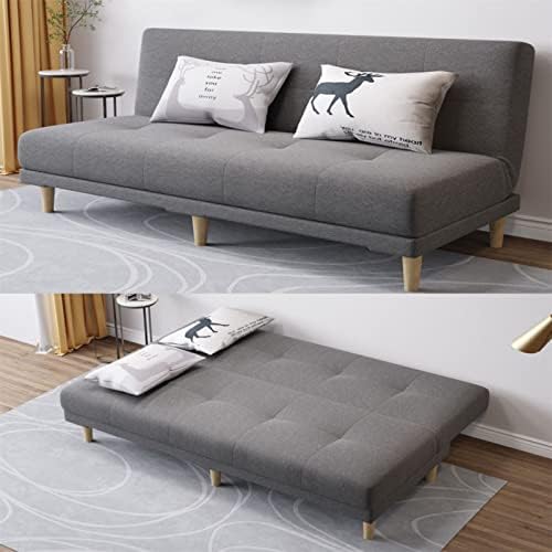 JHKZUDG Регулируема Разтегателен Фотьойл-futon с възможност за сгъване на облегалката, разтегателен диван-легло, Регулируема