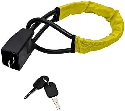 Авто Ключалка на волана, Заключване на колана - Напреднал Имобилайзер устройство с гъвкав въже за безопасността на автомобила
