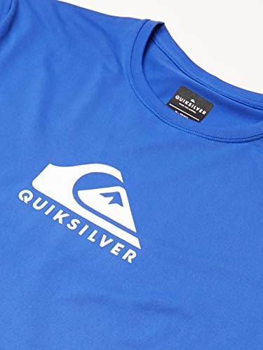 Quiksilver Мъжки Стандартна Однотонная Риза с дълъг Ръкав Rashguard UPF 50, защита От Слънцето, За да Сърфират