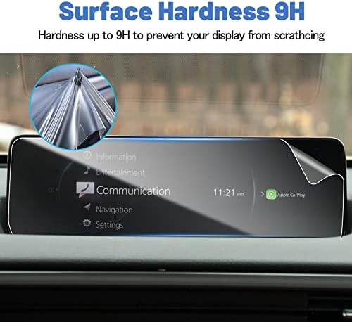 SHAOHAO за 2023 Mazda Connect Защитно фолио за екрана, Автомобили Защитно фолио за сензорния екран, за 2023 + Mazda Connect CX-50