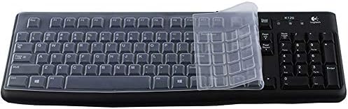 Ултра тънък защитен калъф за силиконовата клавиатура за настолен КОМПЮТЪР, съвместим с клавиатура Logitech MK850, Logitech MK875
