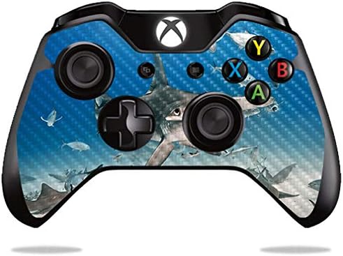 Обвивка от въглеродни влакна MightySkins контролера на Microsoft Xbox One или S - Hammerhead | Защитно, Здрава Текстурирани