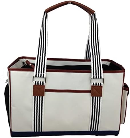 Модерна чанта-переноска за домашни любимци Домашни любимци Life Yacht Polo Fashion - Переноска за кучета с вграден закрепване на каишка и двойно закопчаване-цип отгоре