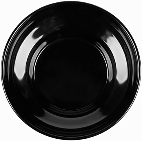 Tezzorio (12 опаковки меламиновых чинии за салса 4,5 грама - Търговската мрежа, устойчива на счупвания черна форма