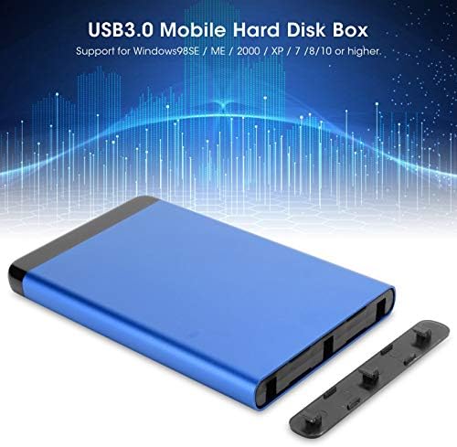 Кутия за мобилен твърд диск Shanrya, Здрава Преносима Кутия за твърд диск, Кутия за мобилен твърд диск USB3.0, Аксесоари за